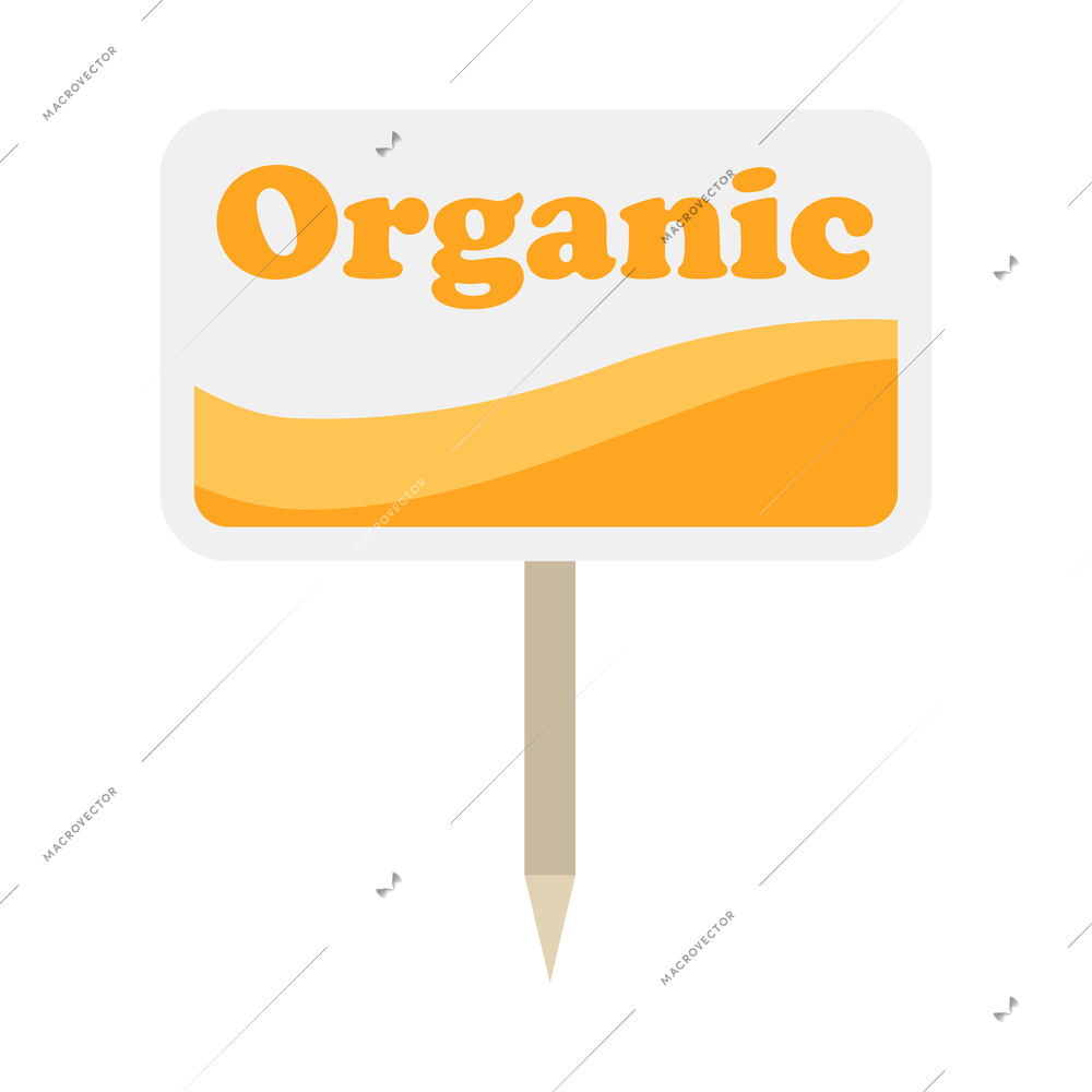 Supermarket composition with isolated colored conceptual icon on blank background vector illustration