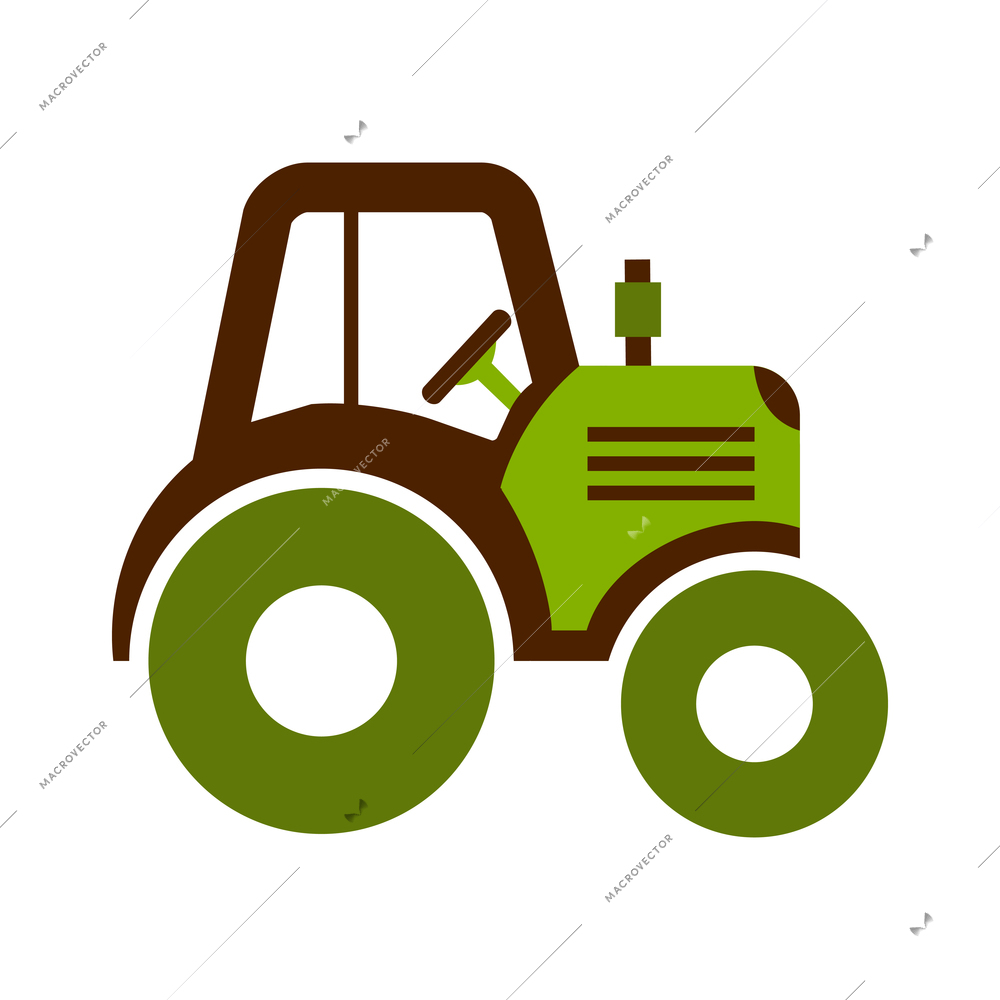 Farming harvesting and agriculture composition with isolated colored icon on blank background vector illustration