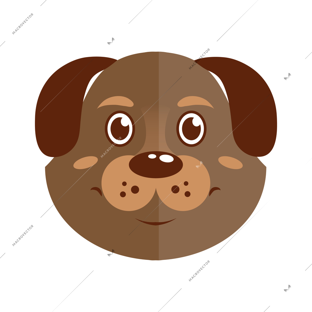 Animal hipster composition with isolated cartoon doodle style cheerful character on blank background vector illustration
