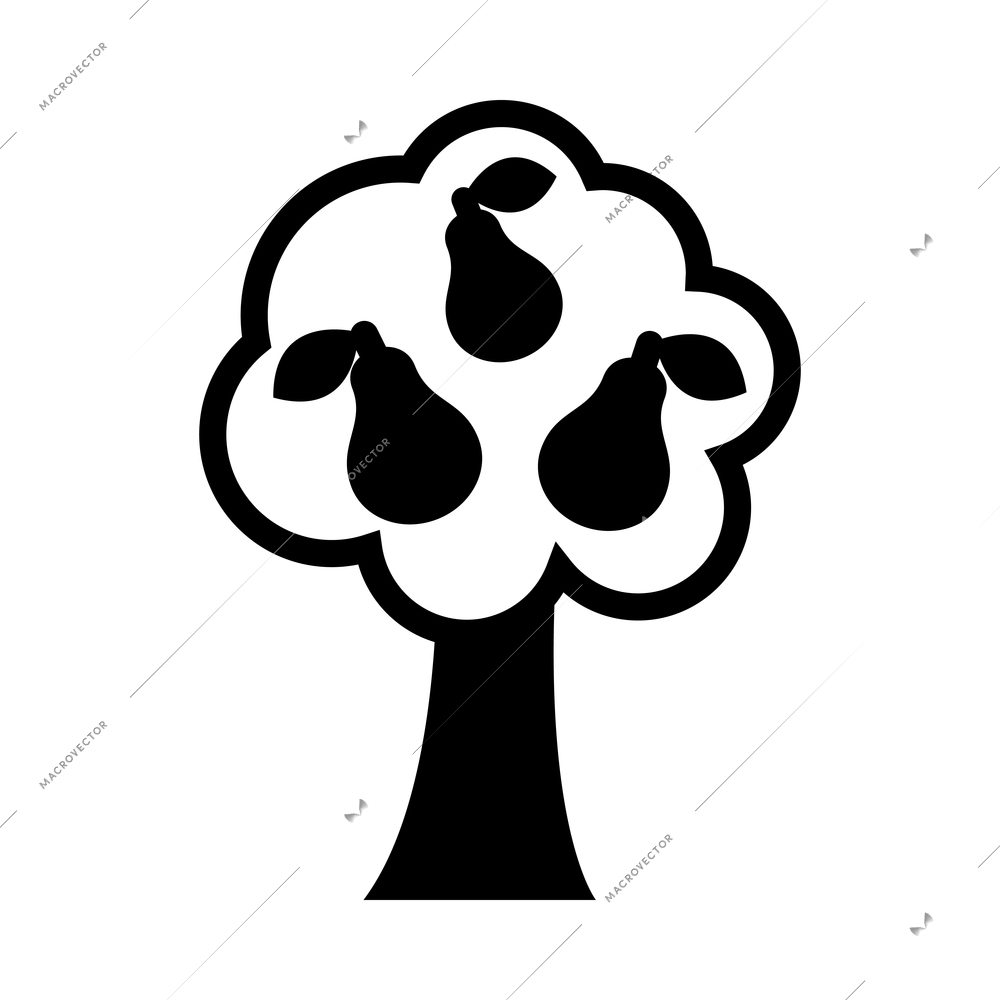 Farming harvesting and agriculture composition with isolated monochrome icon on blank background vector illustration