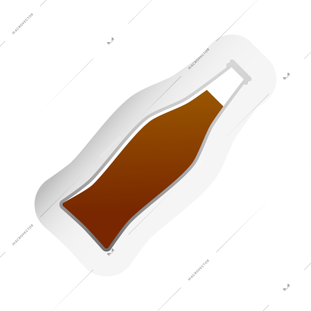 Beer composition with isolated colorful icon on blank background vector illustration