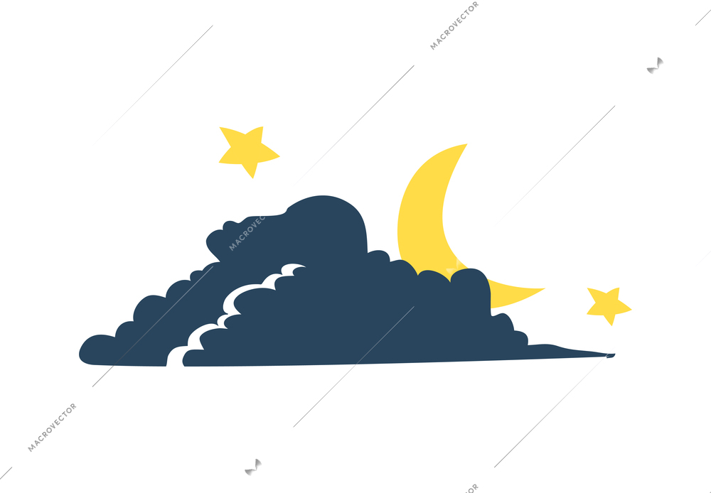Weather doodle composition with isolated icons of weather conditions on blank background vector illustration