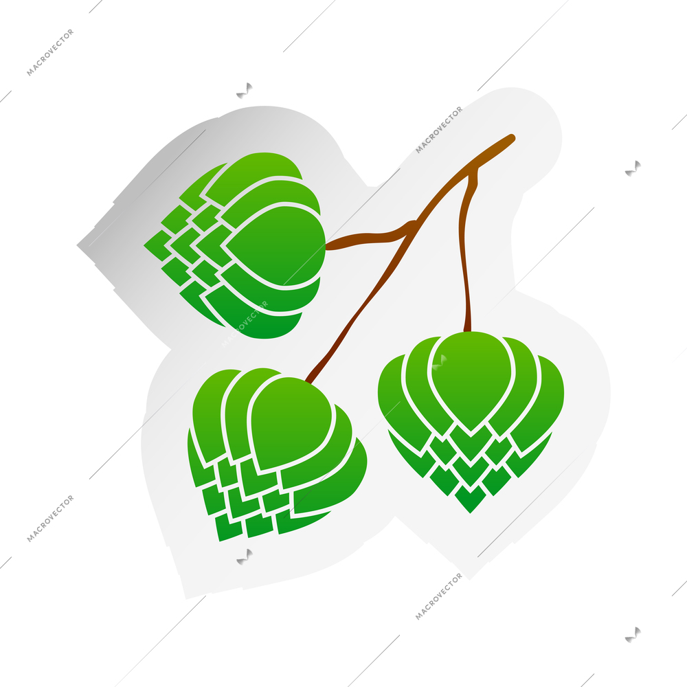 Beer composition with isolated colorful icon on blank background vector illustration