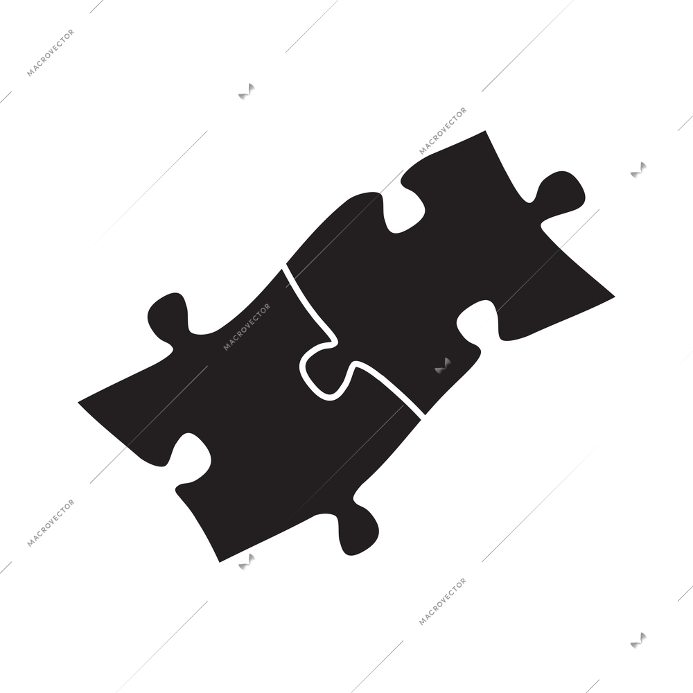 Business composition with flat isolated monochrome finance icon on blank background vector illustration
