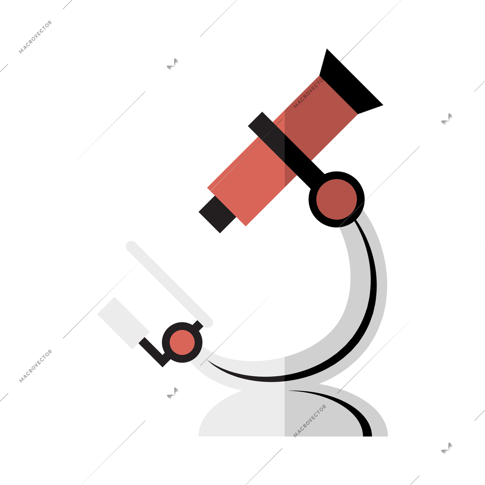 Chemistry composition with flat isolated bio technology science icon on blank background vector illustration