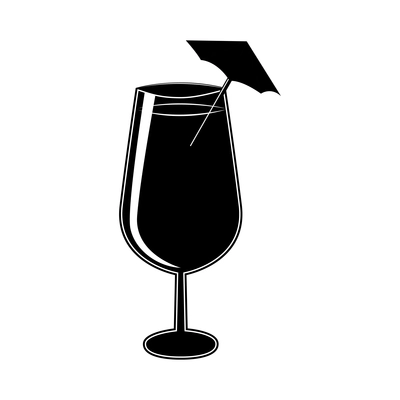 Pictograms of party cocktails with alcohol drinks martini vodka tequila and brandy isolated vector illustration