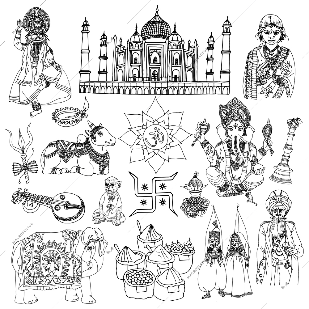 Culture of india | gift for diverse culture lovers | Indian design