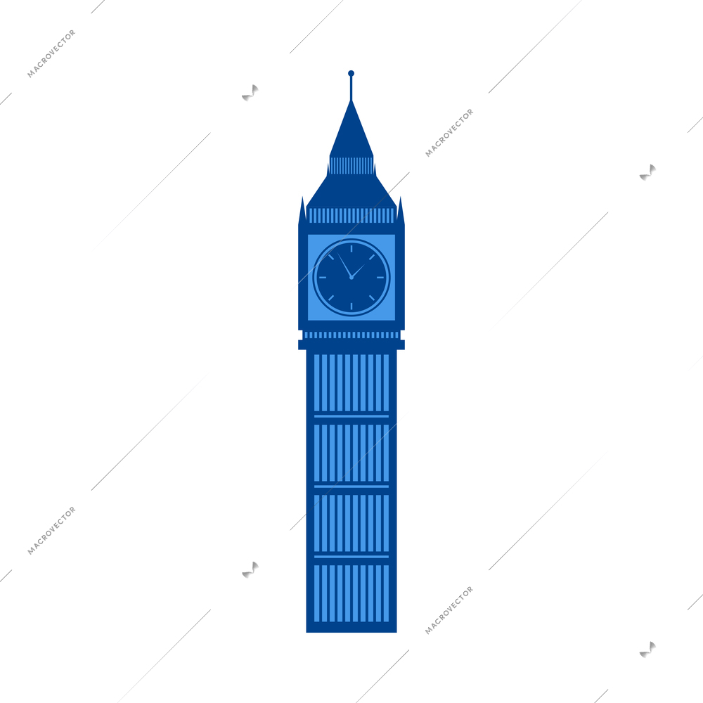 London symbols composition with isolated colorful icons of british stereotype on blank background vector illustration