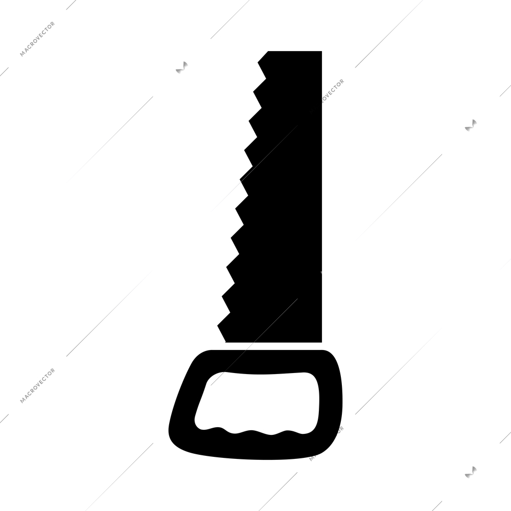 Tools composition with isolated monochrome icon of equipment on blank background vector illustration