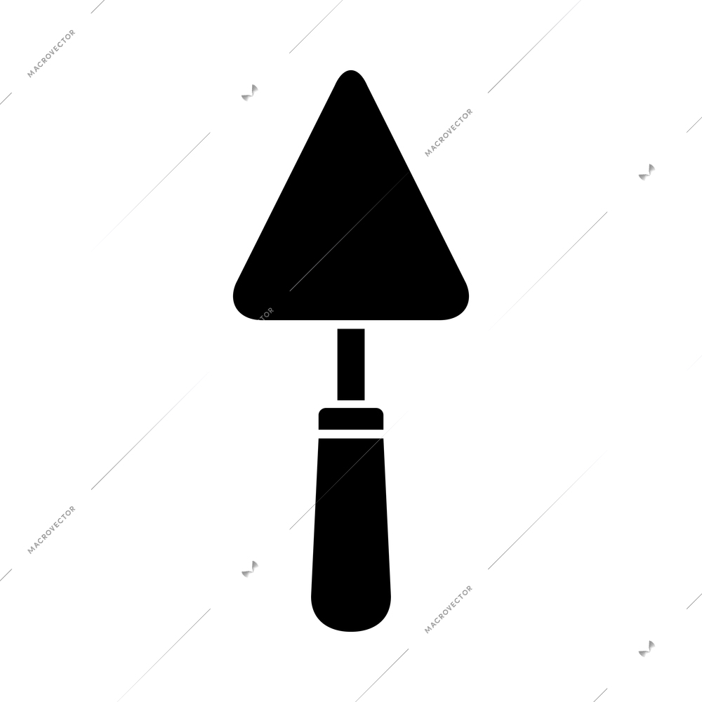 Tools composition with isolated monochrome icon of equipment on blank background vector illustration