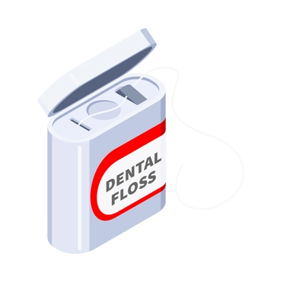 Isometric dentist composition with isolated image of dental clinic equipment on blank background vector illustration