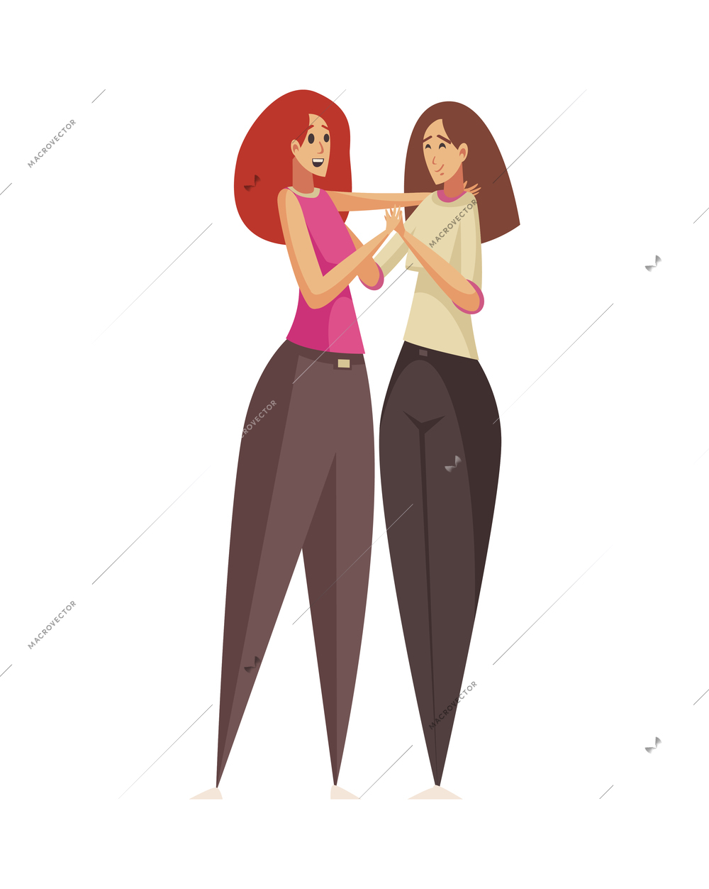 Sex Homosexual Lgbt Lesbian Gay Bisexual Vector Illustration 90296 |  Macrovector