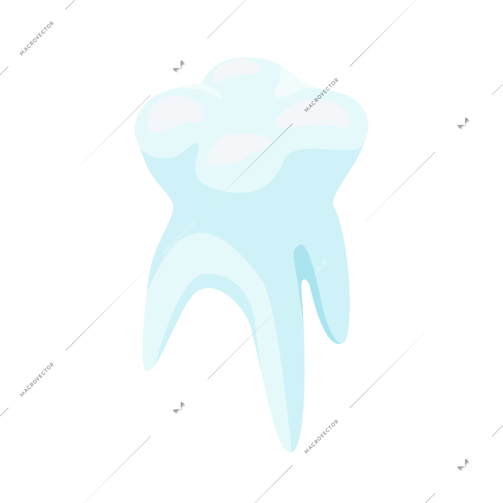 Isometric dentist composition with isolated tooth care and medical icon vector illustration