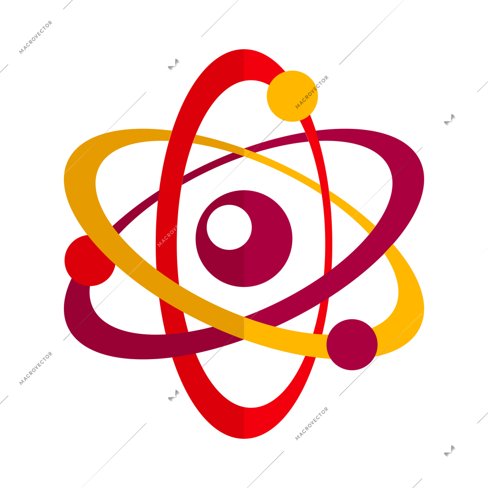 Science composition with isolated color icon of physics and astronomy research supply vector illustration