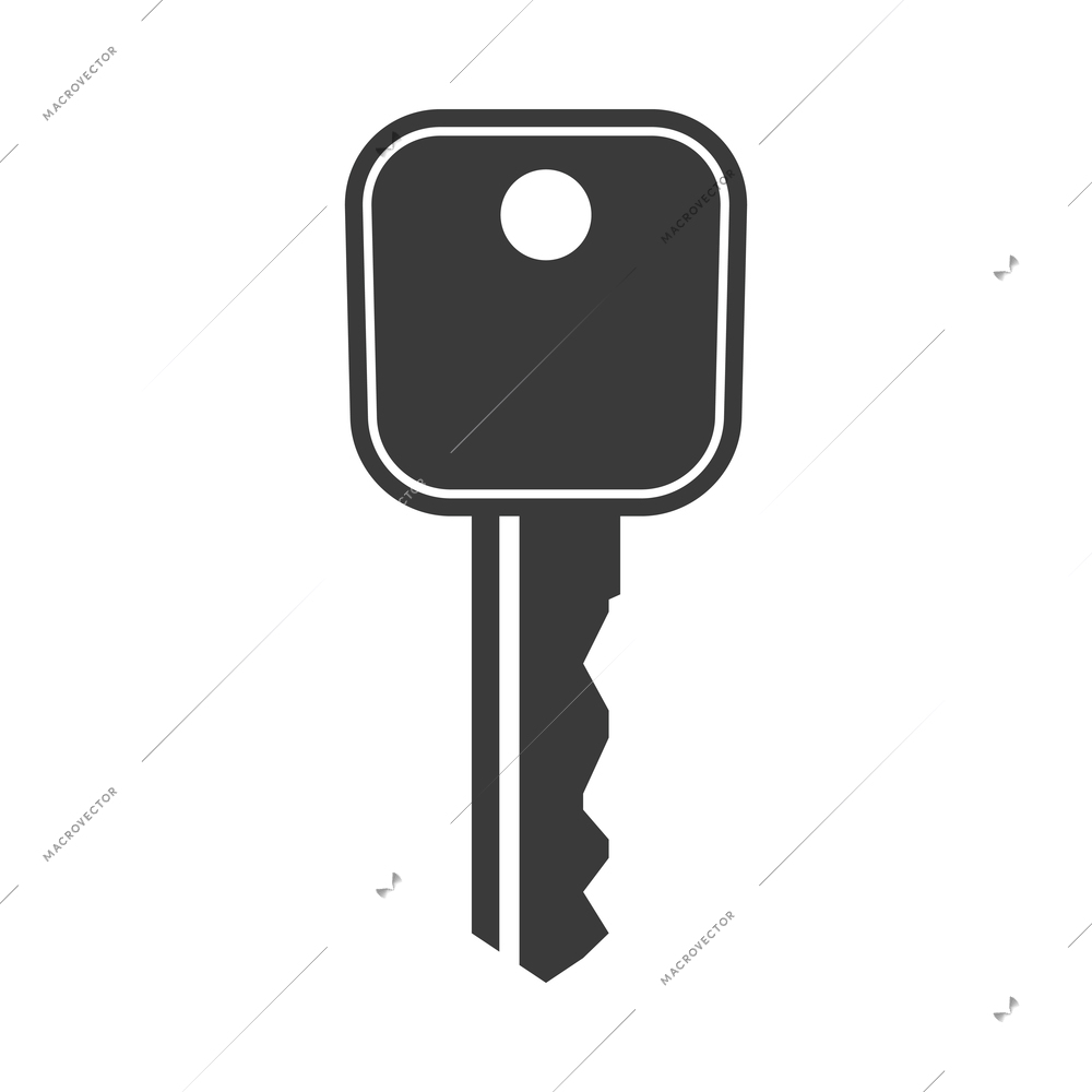 Lock safe black composition with business banking finance icon isolated on blank background vector illustration