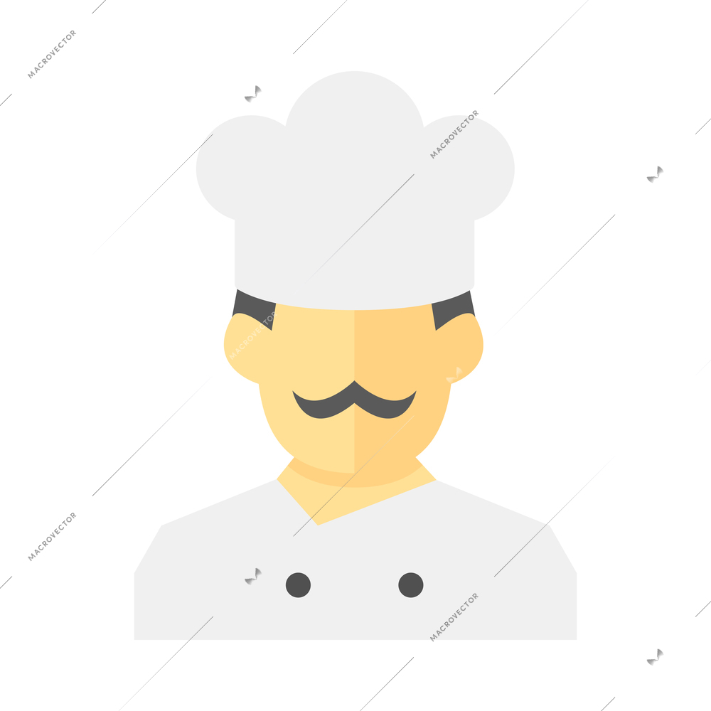 Cooking composition with isolated colorful kitchen and restaurant icon on blank background vector illustration