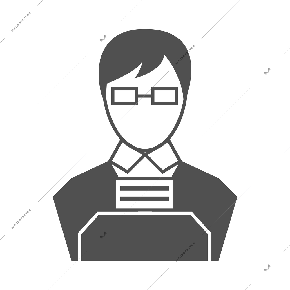 Law black composition with flat isolated legal justice legislation monochrome icon on blank background vector illustration