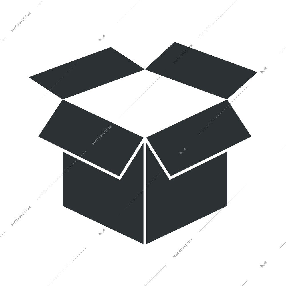 Logistic black composition with monochrome delivery service shipping icon vector illustration