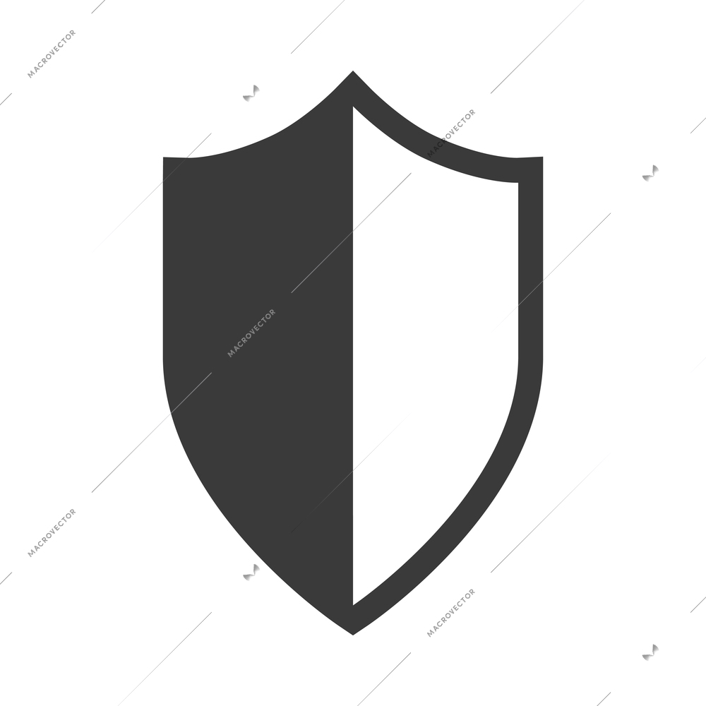 Lock safe black composition with business banking finance icon isolated on blank background vector illustration