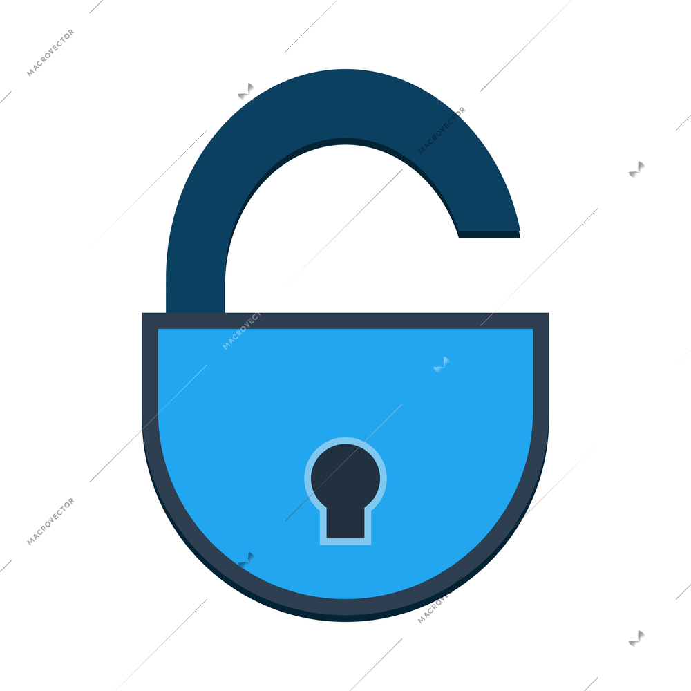 Lock safe composition with business banking finance icon isolated on blank background vector illustration