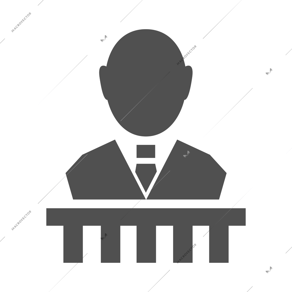 Law black composition with flat isolated legal justice legislation monochrome icon on blank background vector illustration