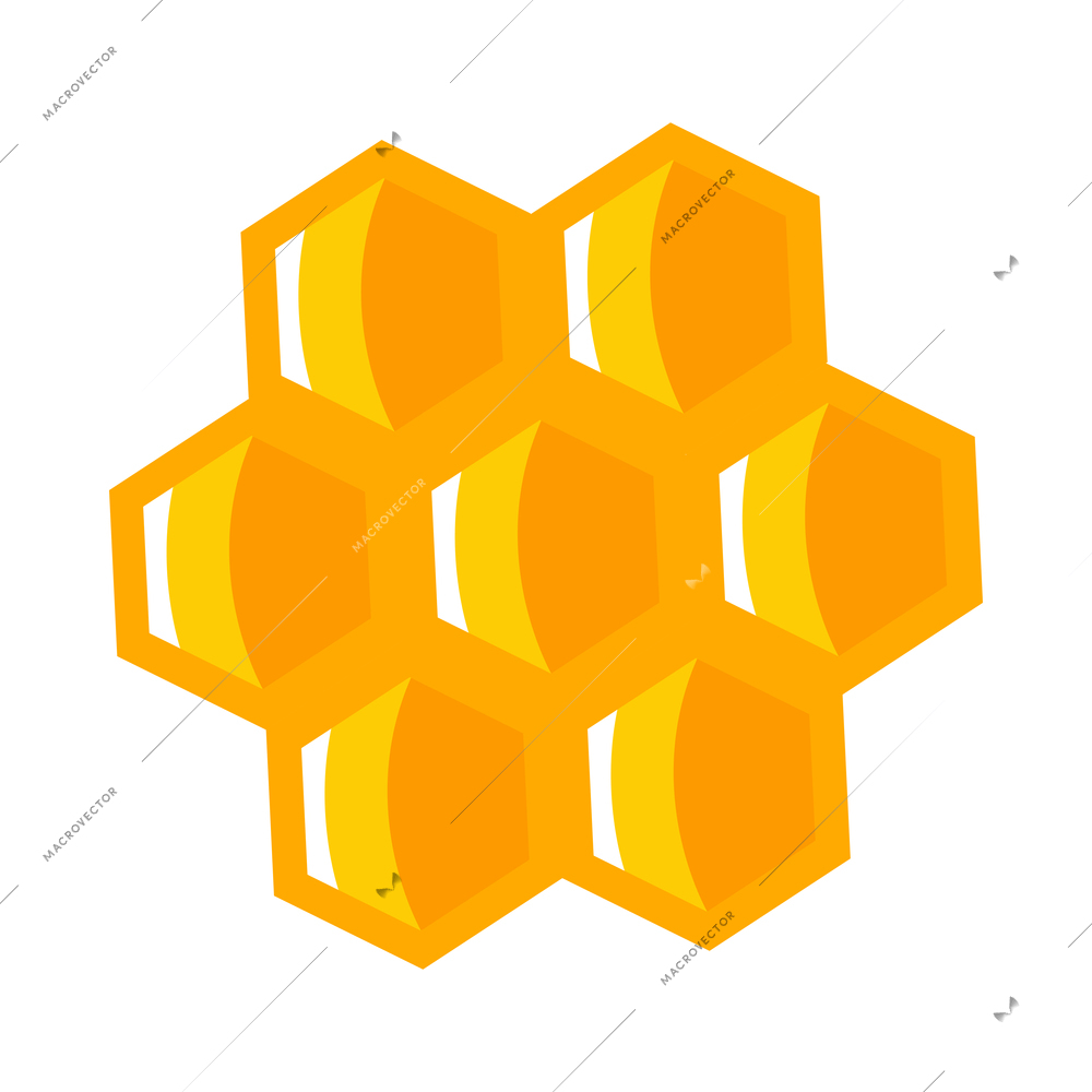 Honey composition with isolated coloful agriculture product icon on blank background vector illustration