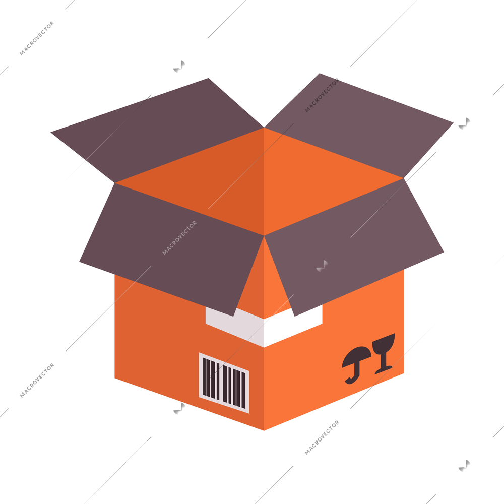 Logistic color composition with isolated shipping icon of global delivery service vector illustration