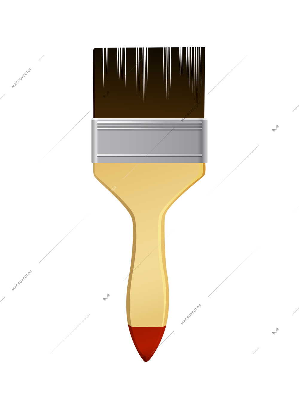 Realistic tools composition with house maintenance and repair tool isolated on blank background vector illustration