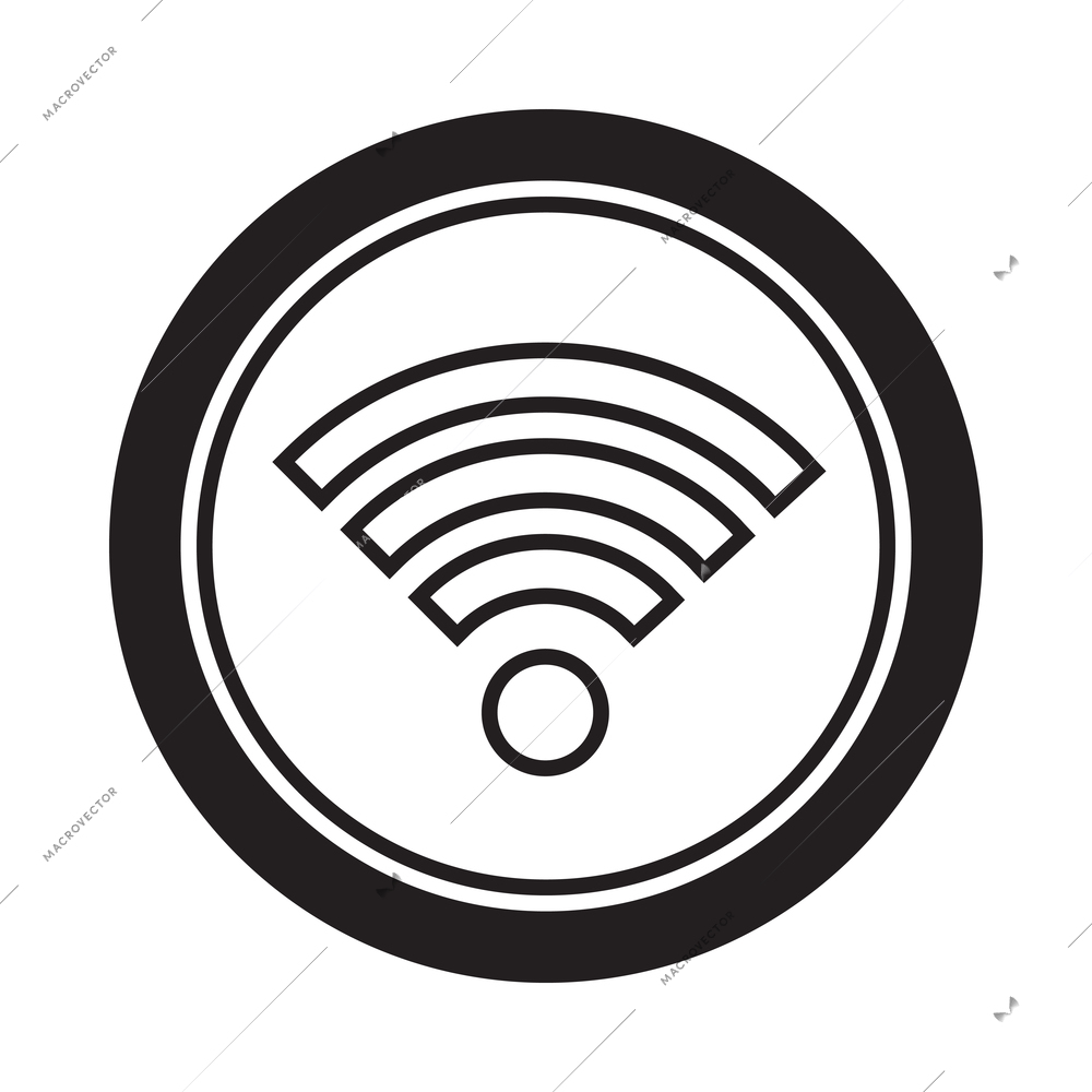 Mobile pictogram monochrome composition with isolated black icon on blank background vector illustration