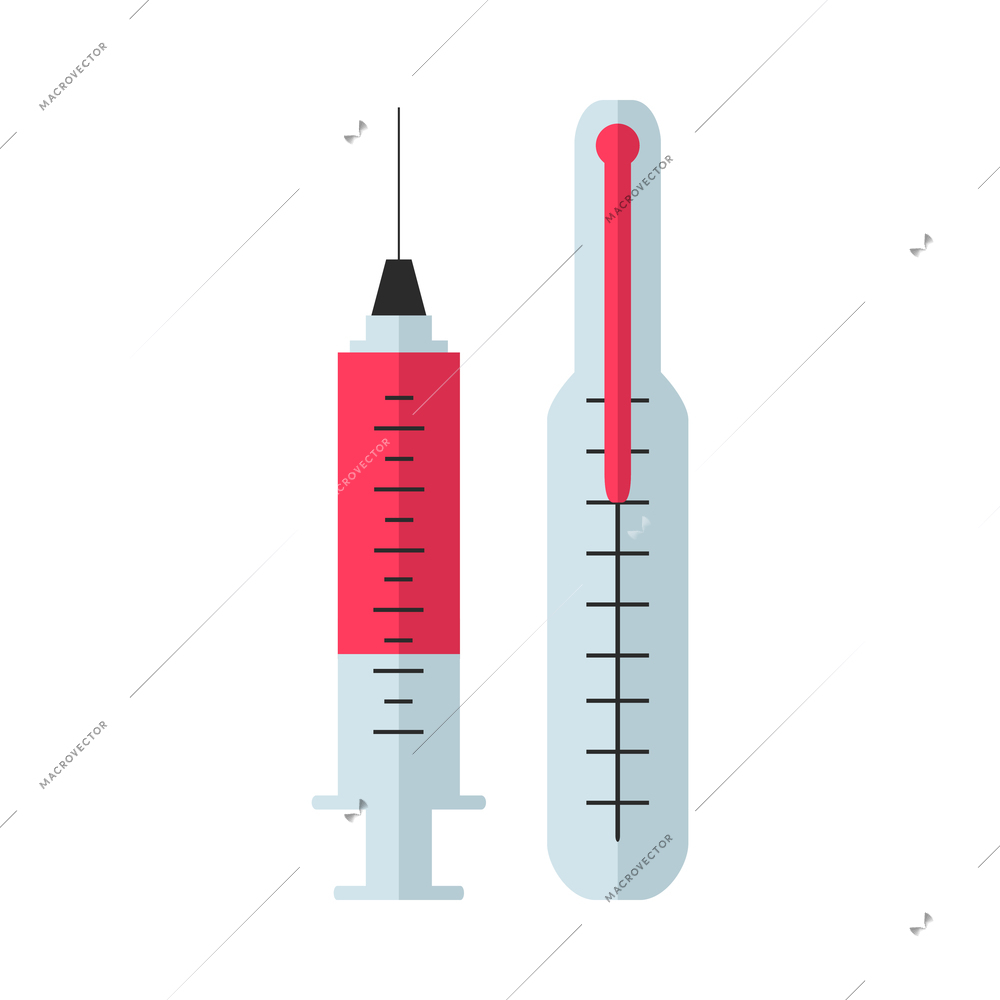 Medical composition with isolated colorful icon on blank background vector illustration