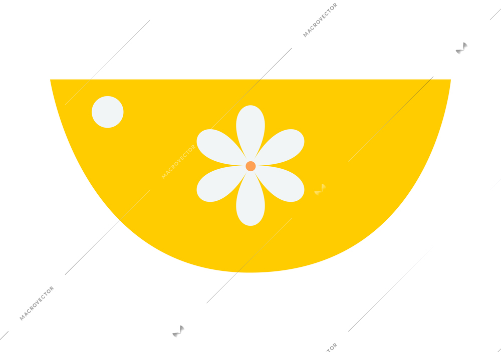 Cuisine composition with flat image of kitchen meal dishware on blank background vector illustration