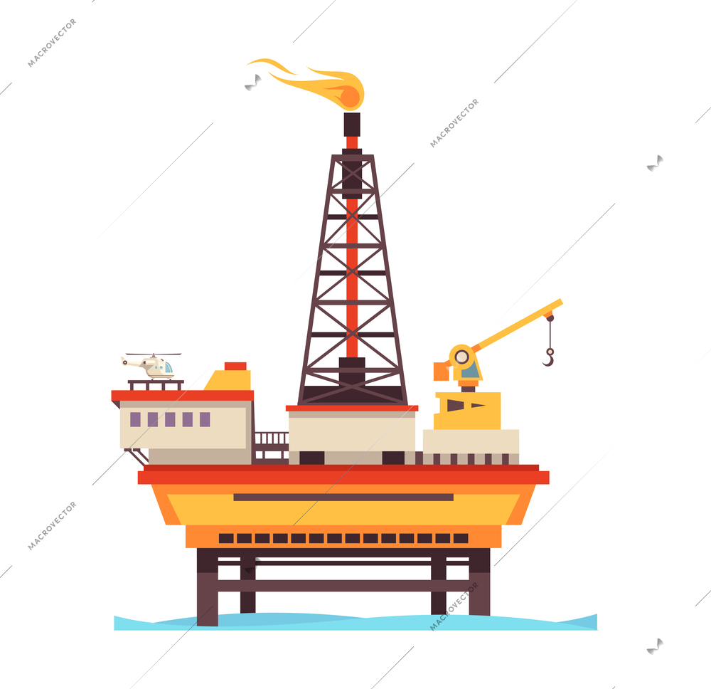 Industry factory composition with view of modern plant buildings site with pipes and tubes vector illustration