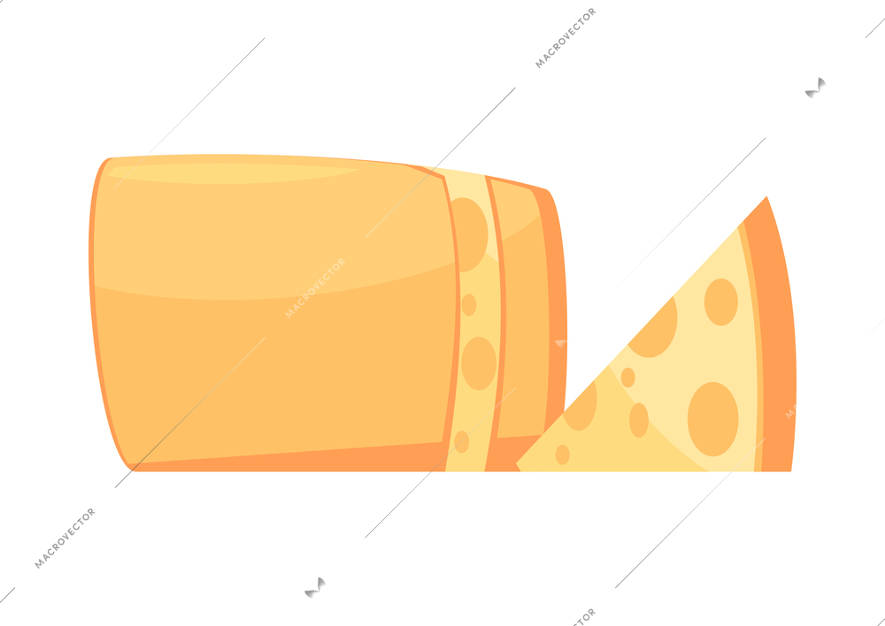 Pizza composition with isolated food ingredient image on blank background vector illustration