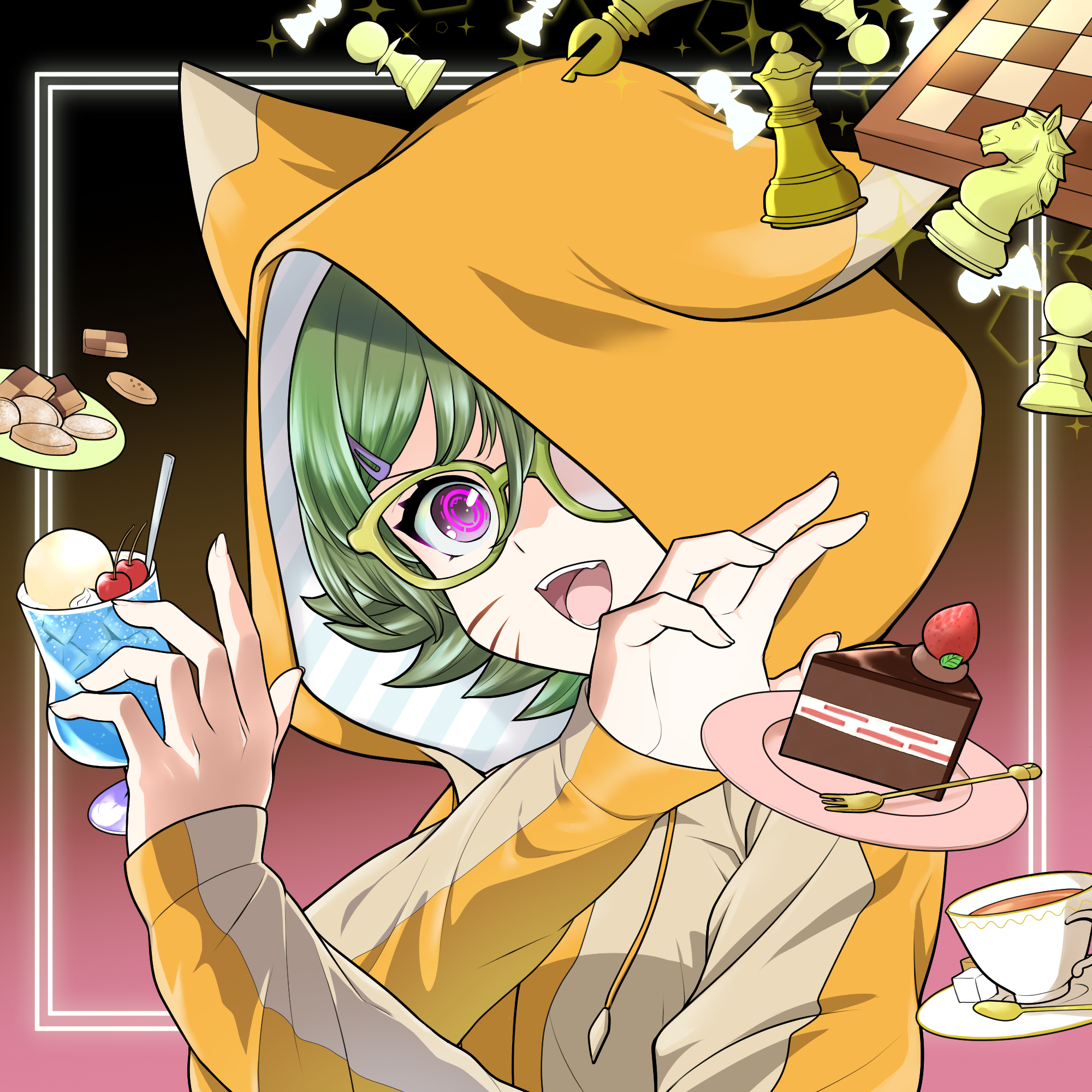 Jade - Dogear yellow #1108