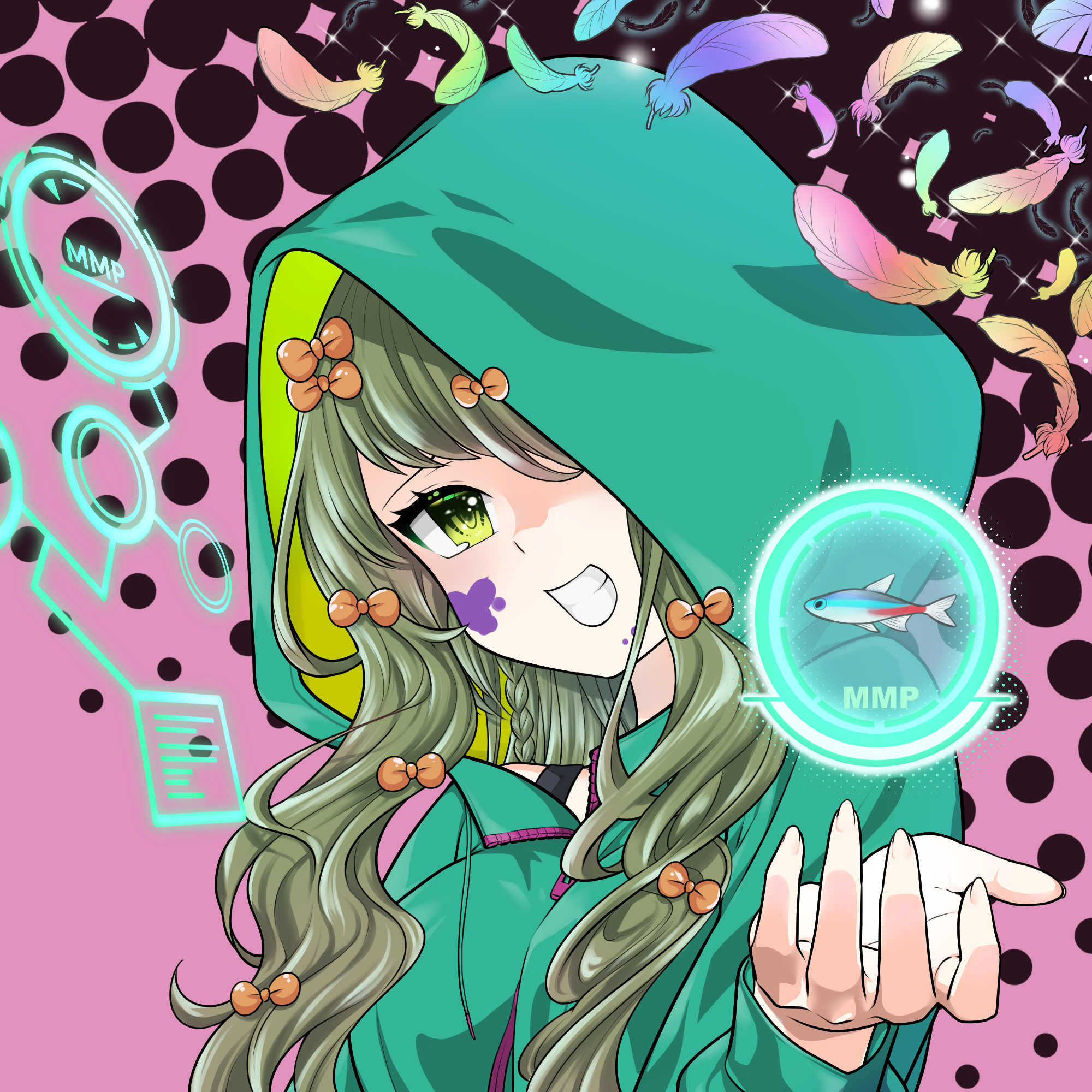 Jade - Simple blue green #0759