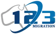 123 Migration Agent logo