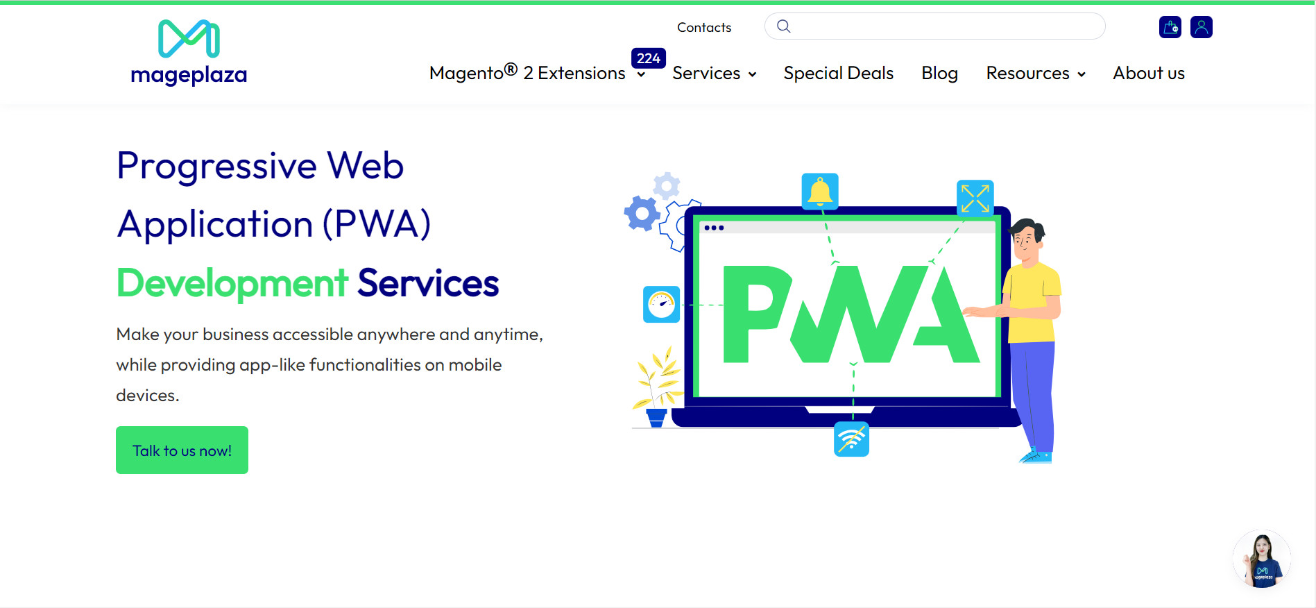 hire magento pwa developers by Mageplaza 