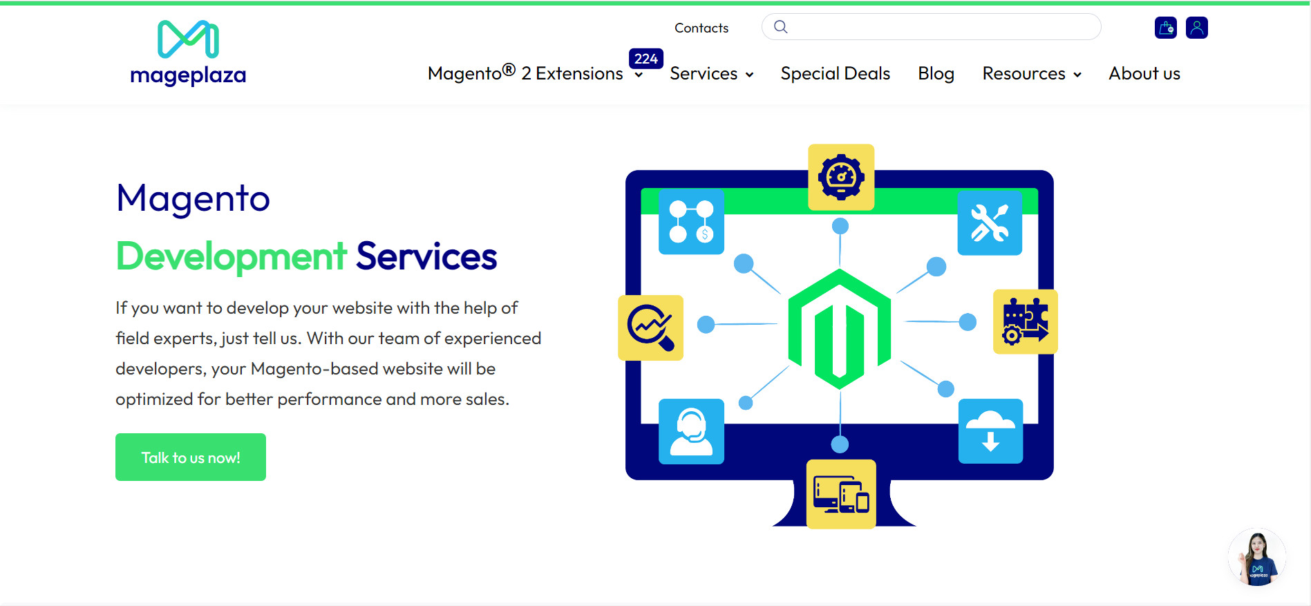 hire magento theme developer with Mageplaza service