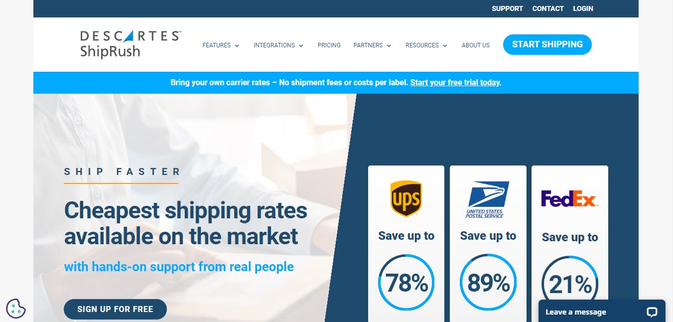 ShipRush - Shopify 3PL Provider