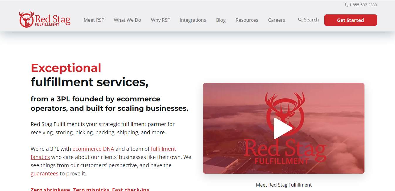 Red Stag Fulfillment - Shopify 3PL Provider