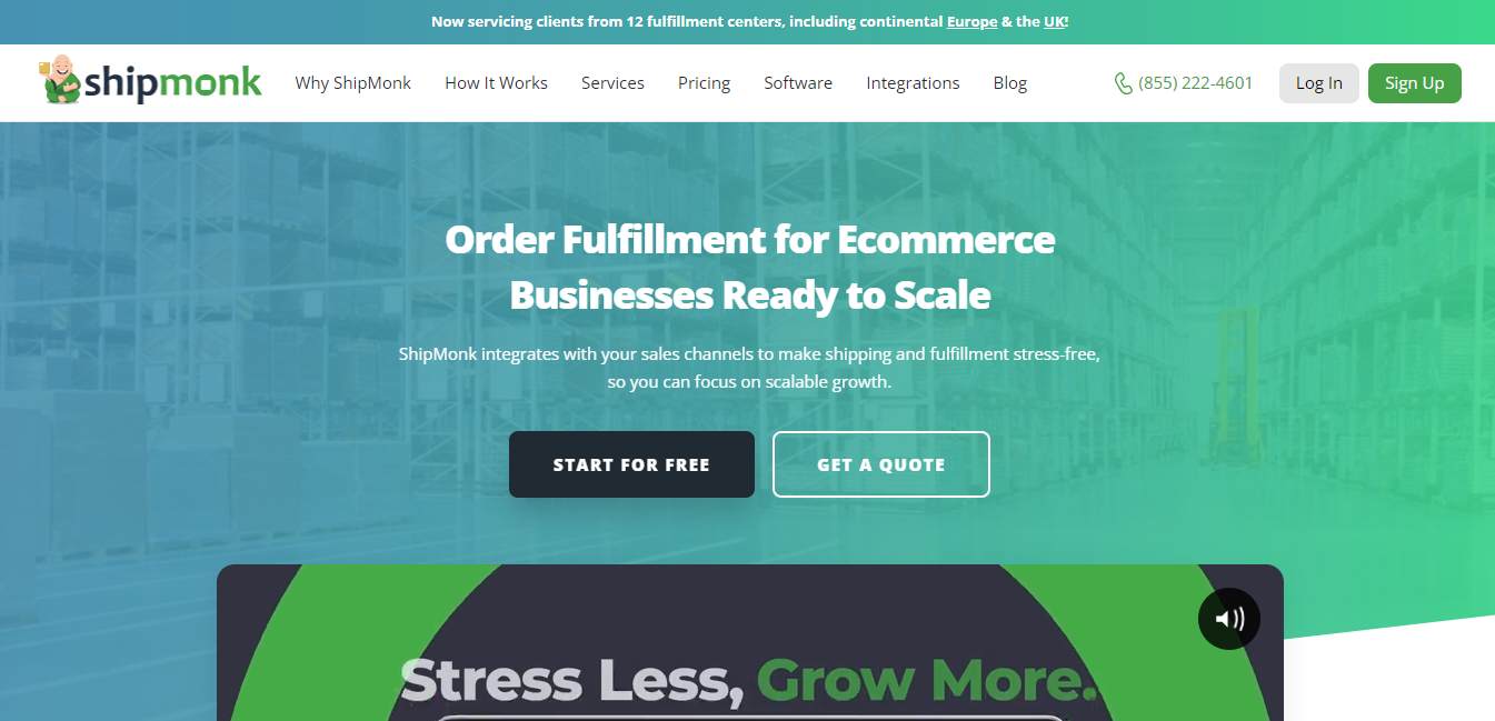 ShipMonk - Shopify 3PL Provider