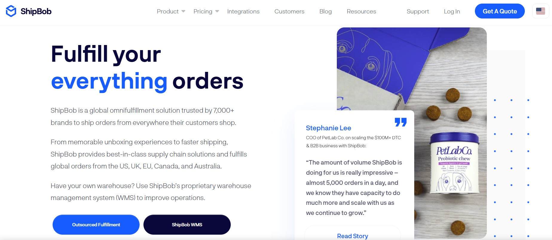 ShipBob - Shopify 3PL Provider