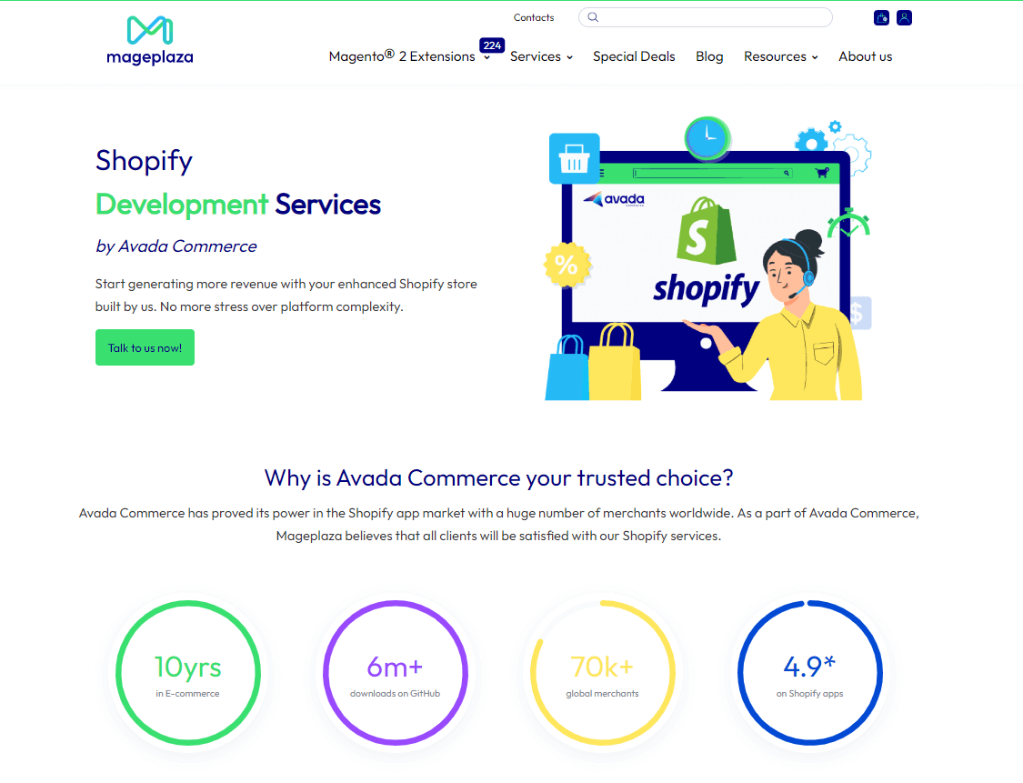 Mageplaza’s Shopify Development Service