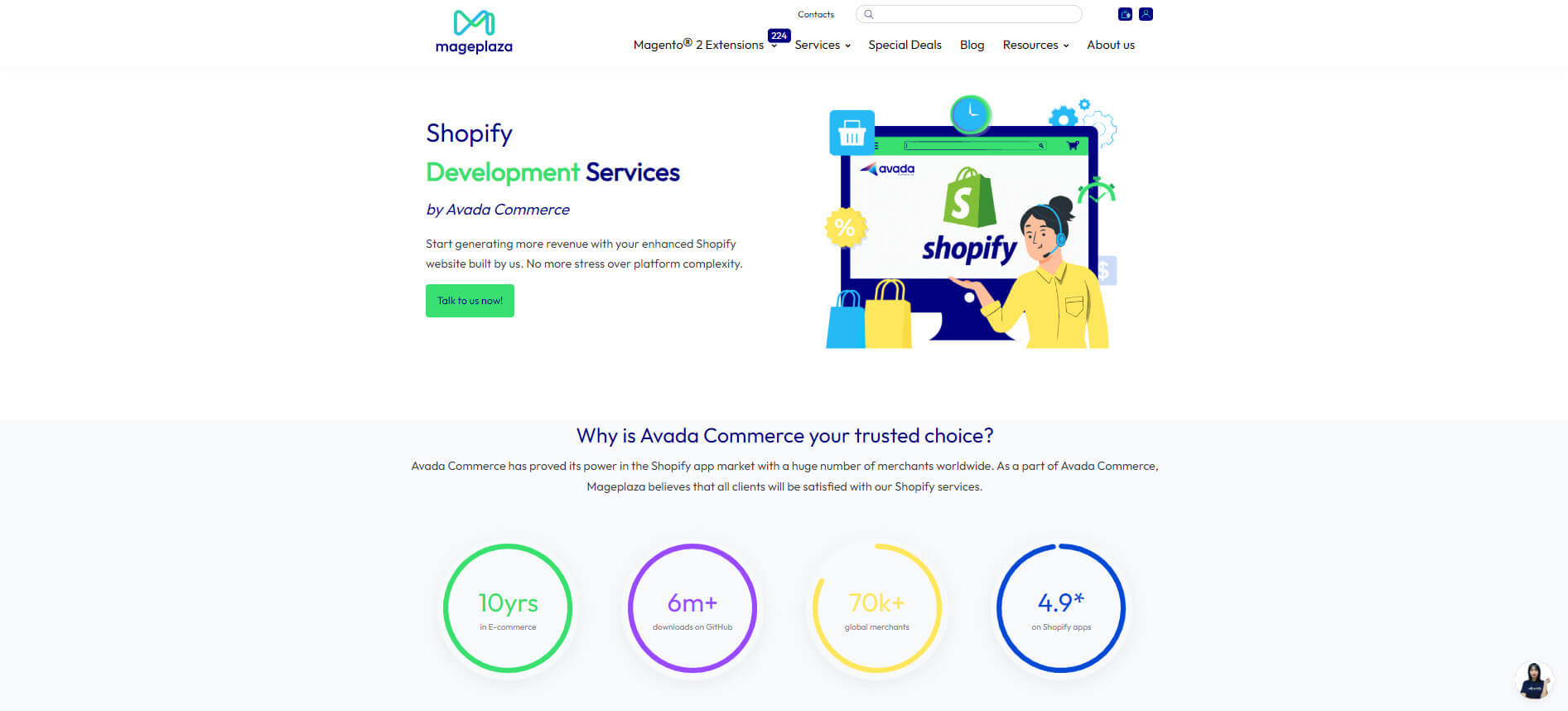 Mageplaza’s Shopify development service