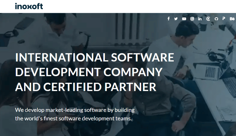 inoxoft's website