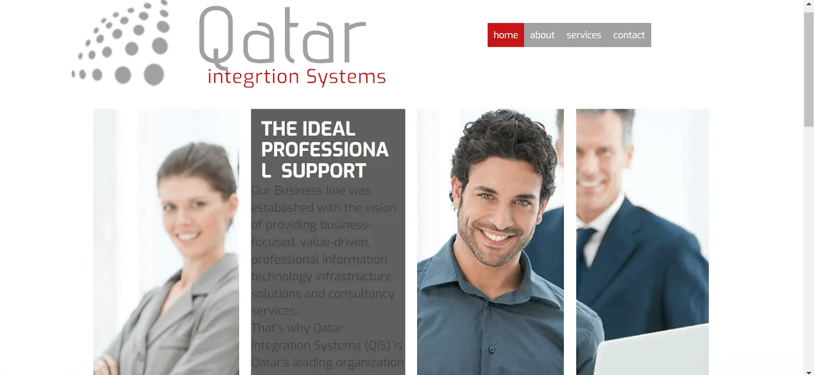 Qatar Integrated Systems’ website