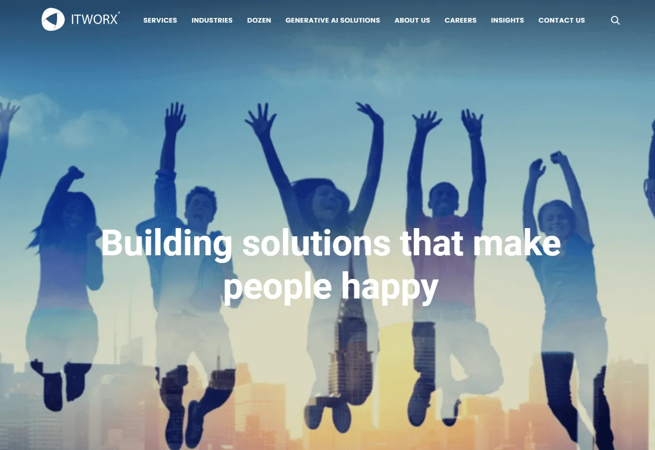 IT Worx’s website