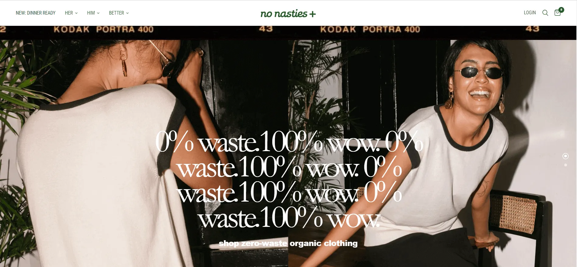 No Nasties+’s website