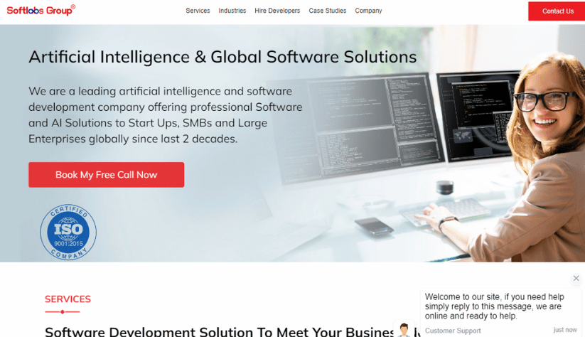 Softlabs Group’s website