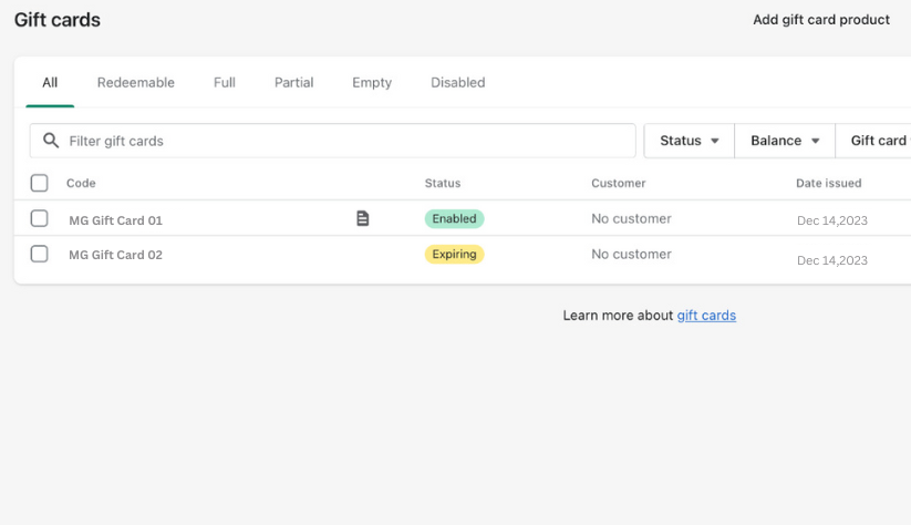 Shopify Gift Card Check Balance: A Step-by-Step Guide - EComposer